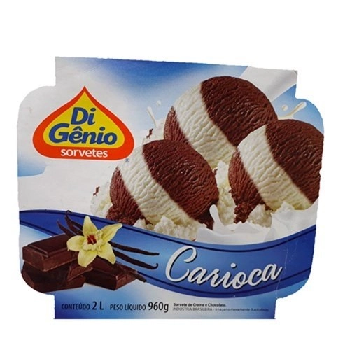Sorvete Kello Pt 170gr Chocola