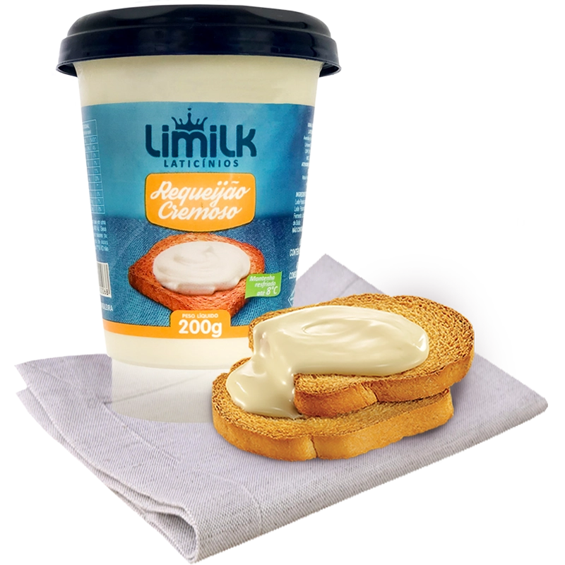 Requeijao Cremoso Limilk 250gr