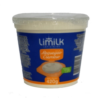 Requeijao Cremoso Limilk Pote 420g Tradi