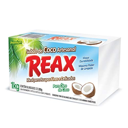 Sabao Pedra Reax Coco C/5