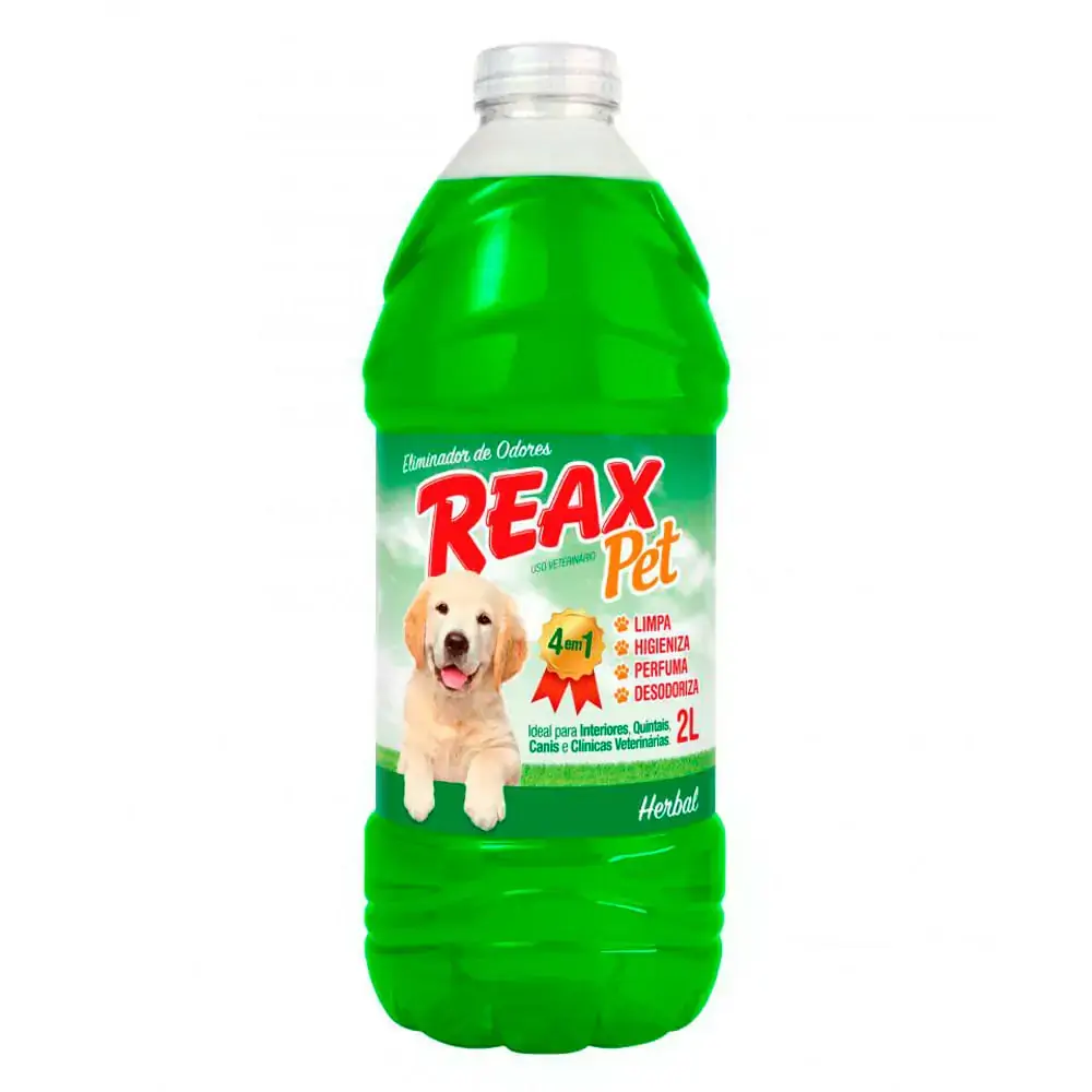 Eliminador De Odores Reax Pet Herbal 2lt