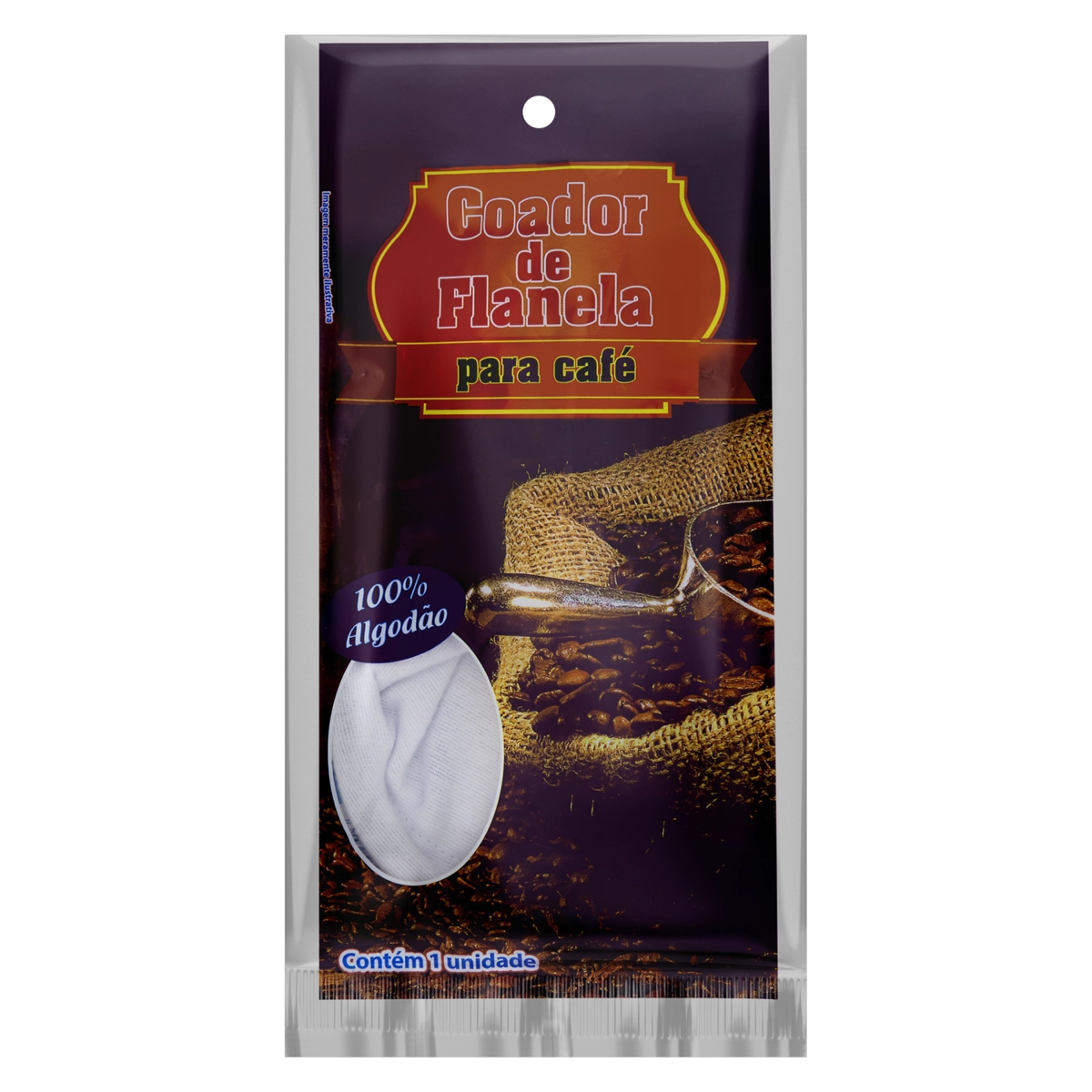 Coador De Café Flanela São Gabriel Pequeno