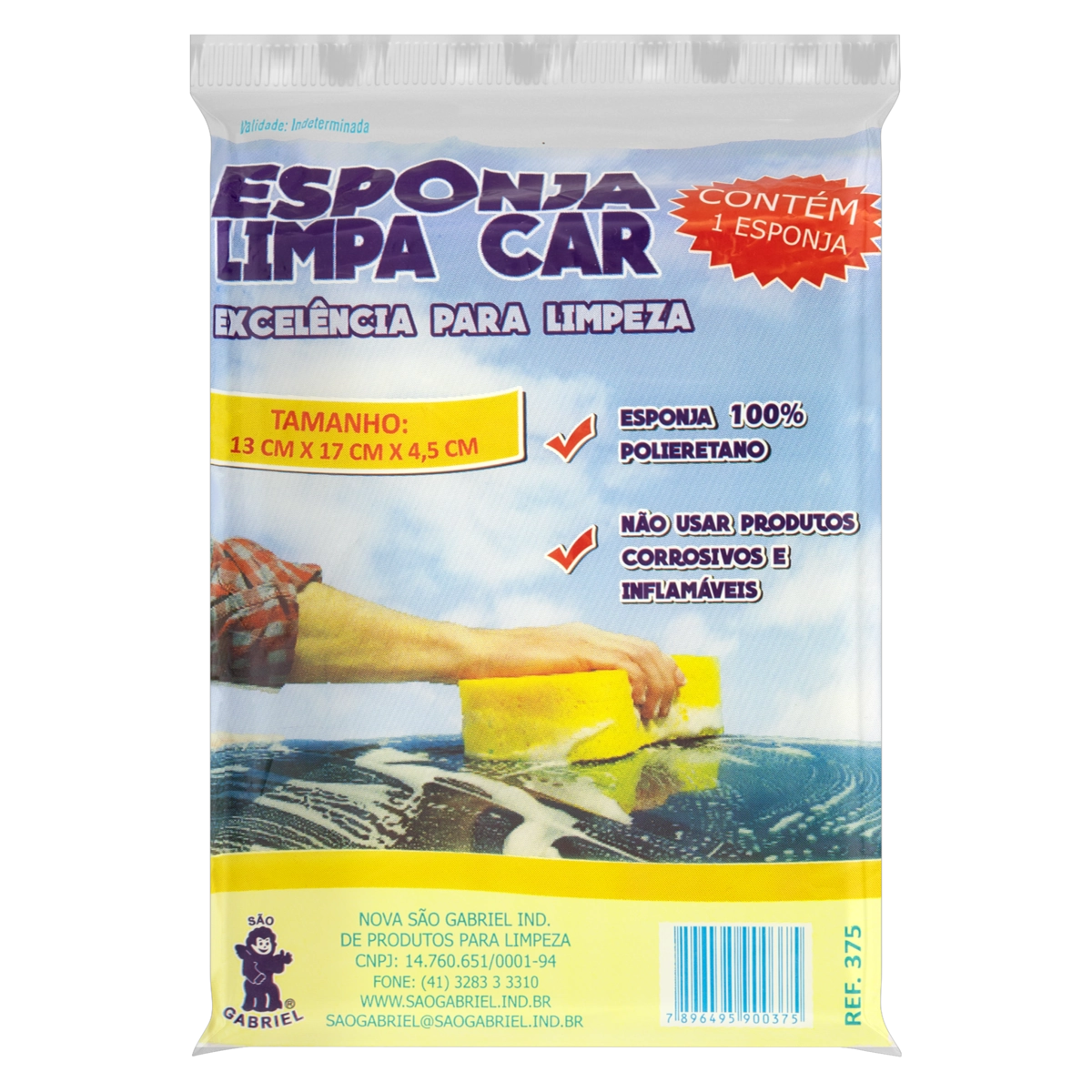 Esponja São Gabriel Limpa Car