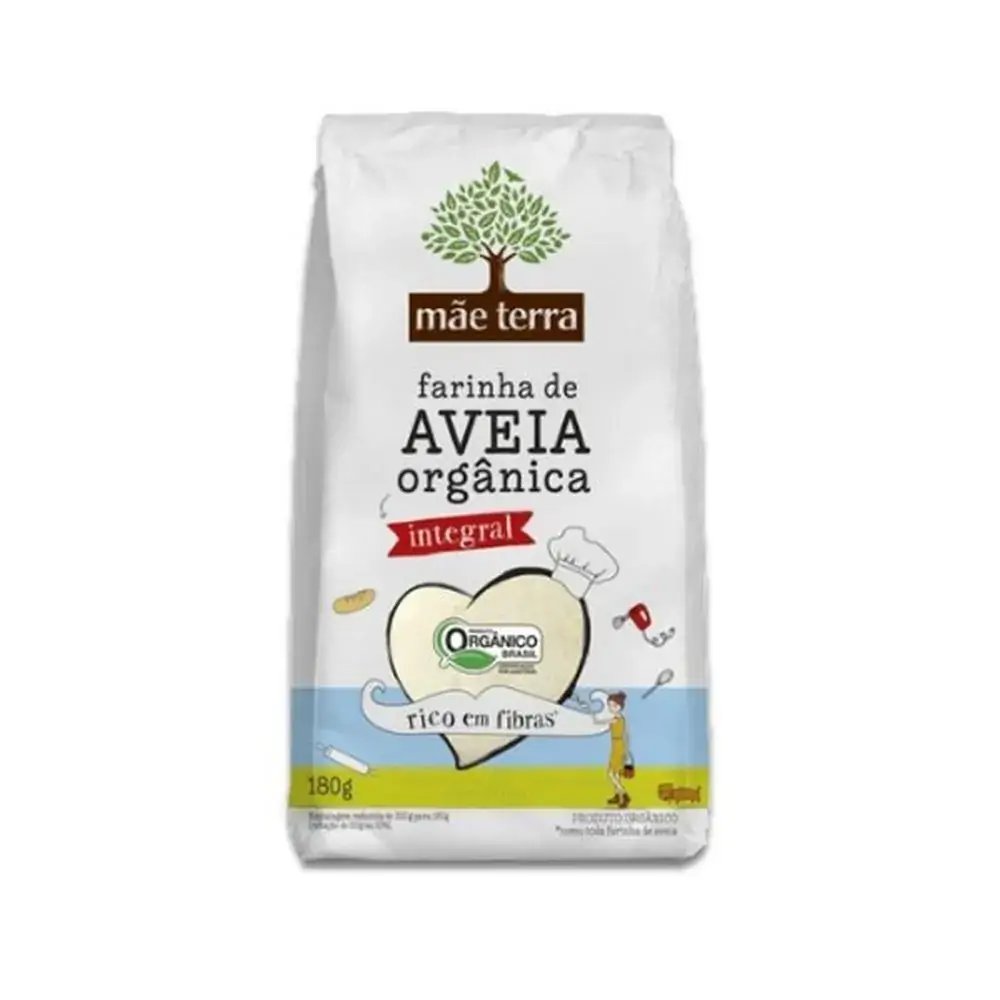 Farinha De Aveia Mae Terra 180g Organica Int.