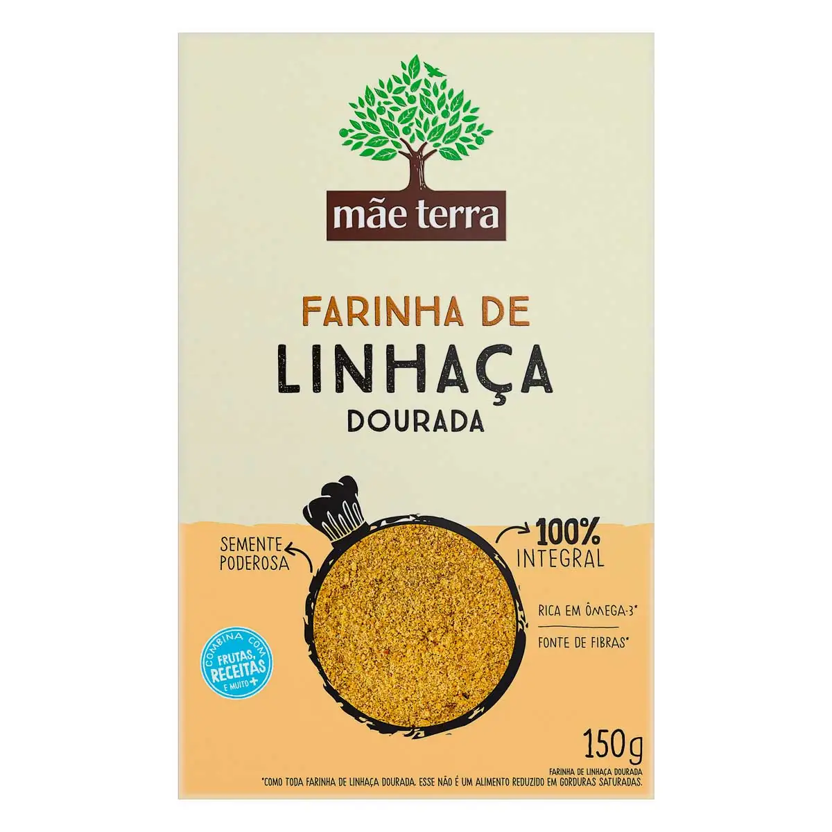 Farinha de Linhaça Dourada Mãe Terra 150g