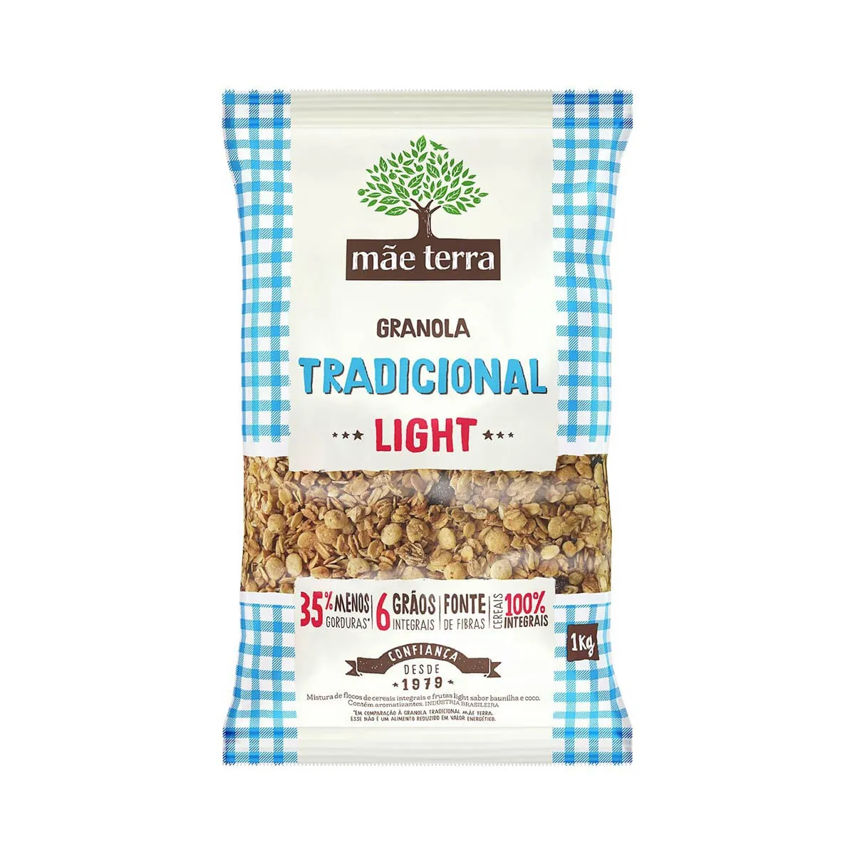 Granola Light Integral Mãe Terra 1000g