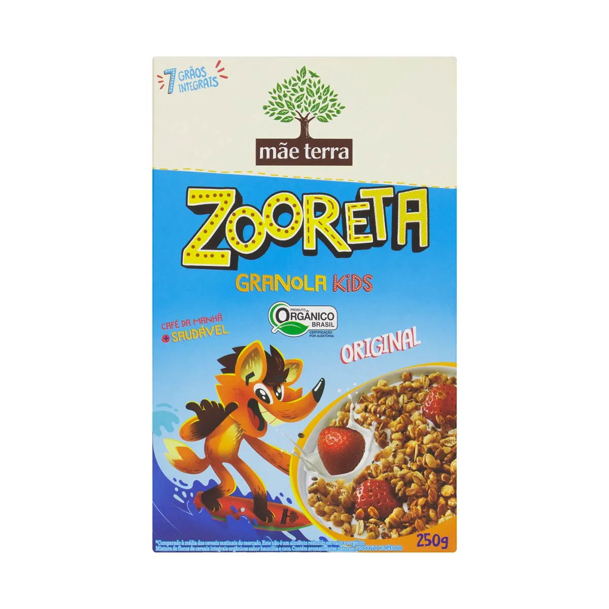 Cereal Matinal Orgânico e Integral Mãe Terra 250g