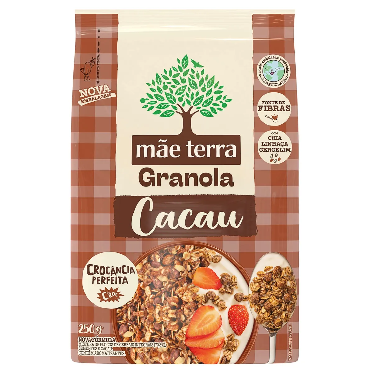 Granola Mãe Terra Cacau Nibs 250g