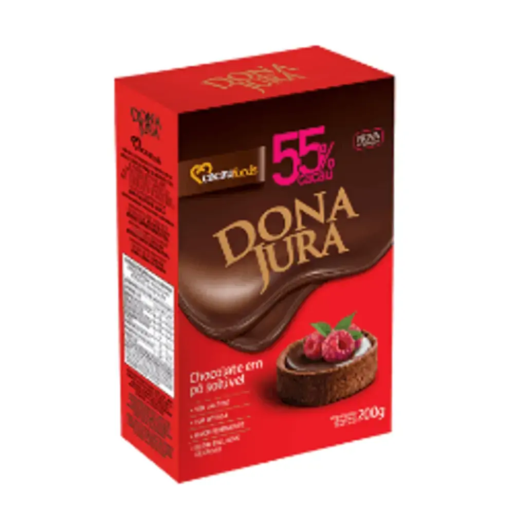 Choc Po Dona Jura 55 Cacau 200g