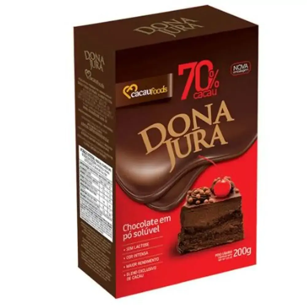 Chocolate Po D.jura 200g 70 Cacau