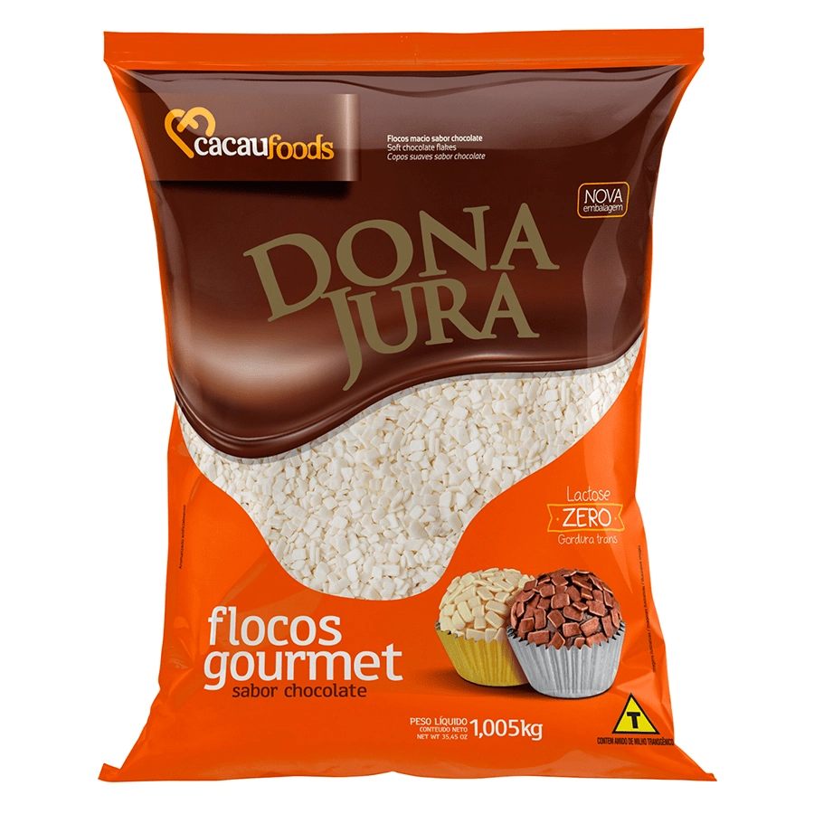 Flocos Macio Choco Br 15080018 D Jura 1,005kg Cacau