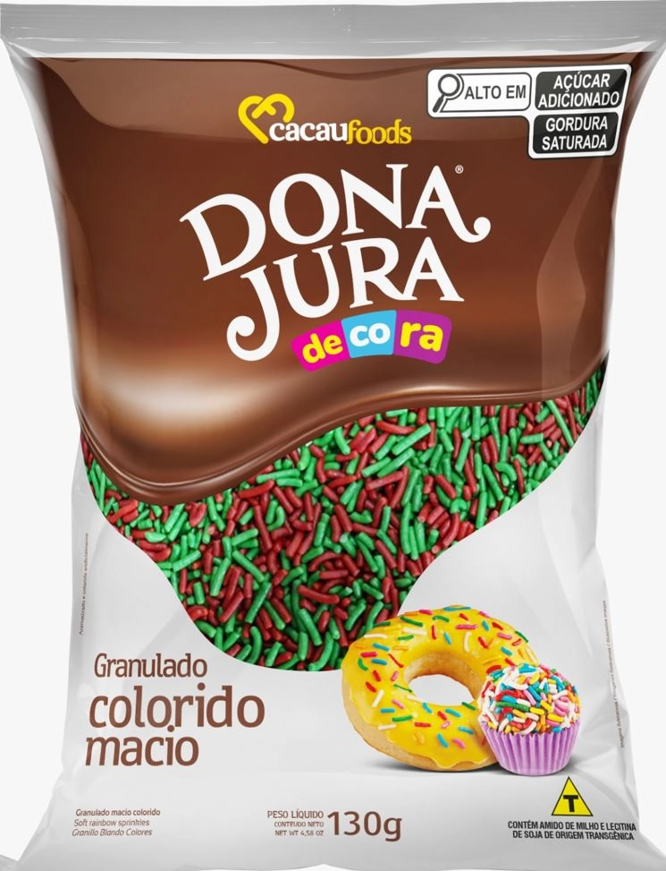 Granu Macio Natal 130g 15010212 Cacau Foods