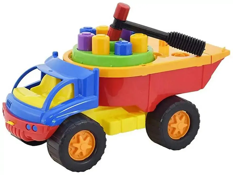 Brinquedo Dismat Bate Bate Truck