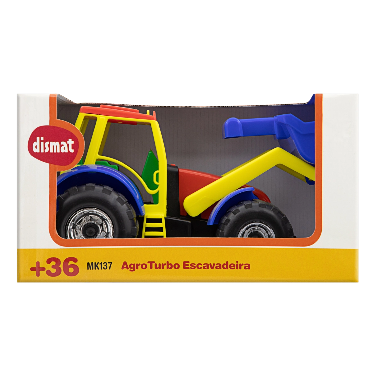Brinquedo Agroturbo Escavadeira Dismat