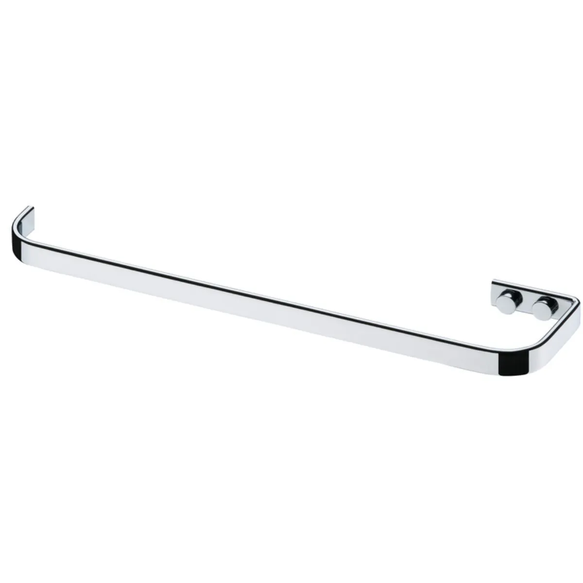 Toalheiro Suporte Porta Toalha De Parede 30cm - Aço Cromado