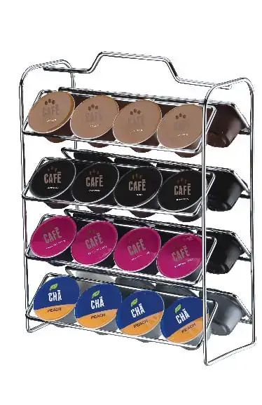 Organizador Para Capsulas de Café AÇO INOX Future 1145