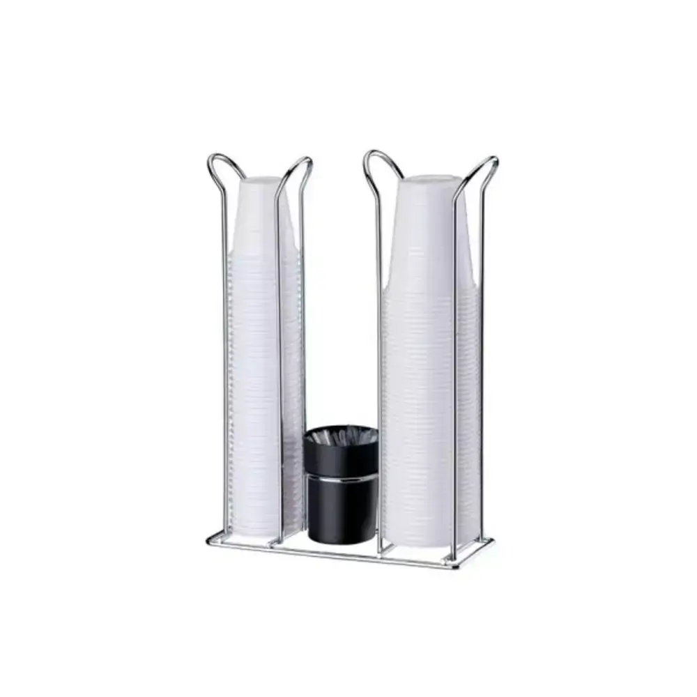 Suporte Porta Copos Descartáveis 200ml e 50/80ml Cafézinho