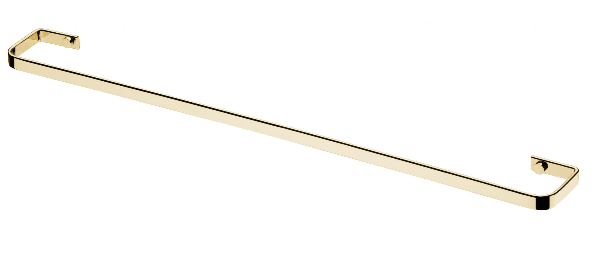 Porta Toalha Banheiro Suporte Para Toalha 60cm Dourado Future 2308dd