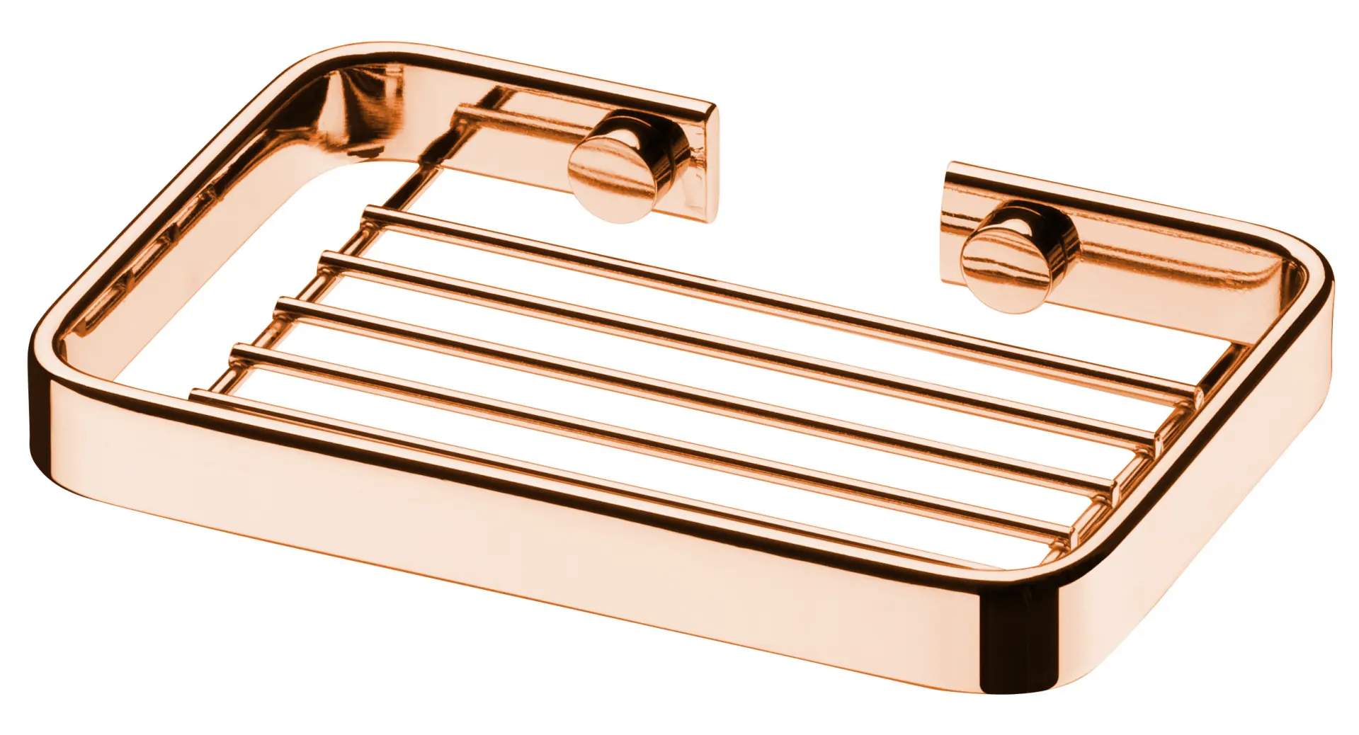Saboneteira Rosé Gold Porta Sabonete Aço Future 2302rg