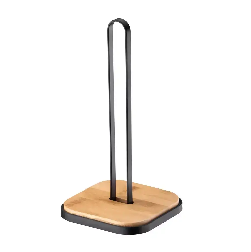 Suporte para Rolo de Papel Toalha Preto Fosco Future Inox