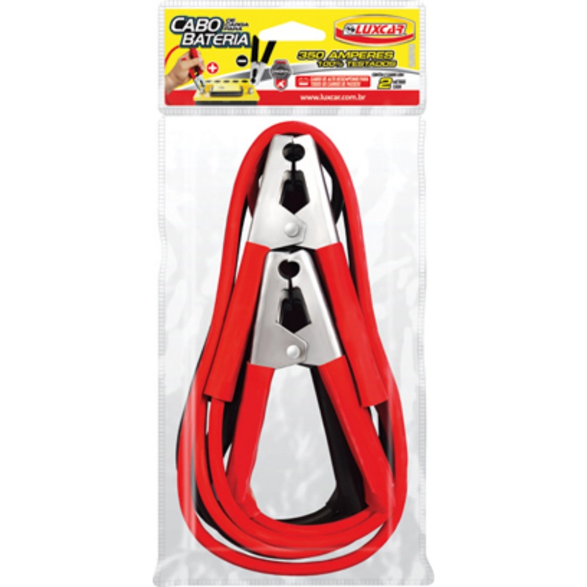 Conjunto De Cabos Para Carga De Baterias LUXCAR 2 Metros