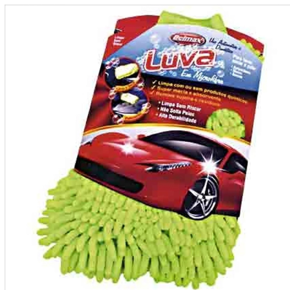 Luva BELMAX de Microfibra-Flaps.
