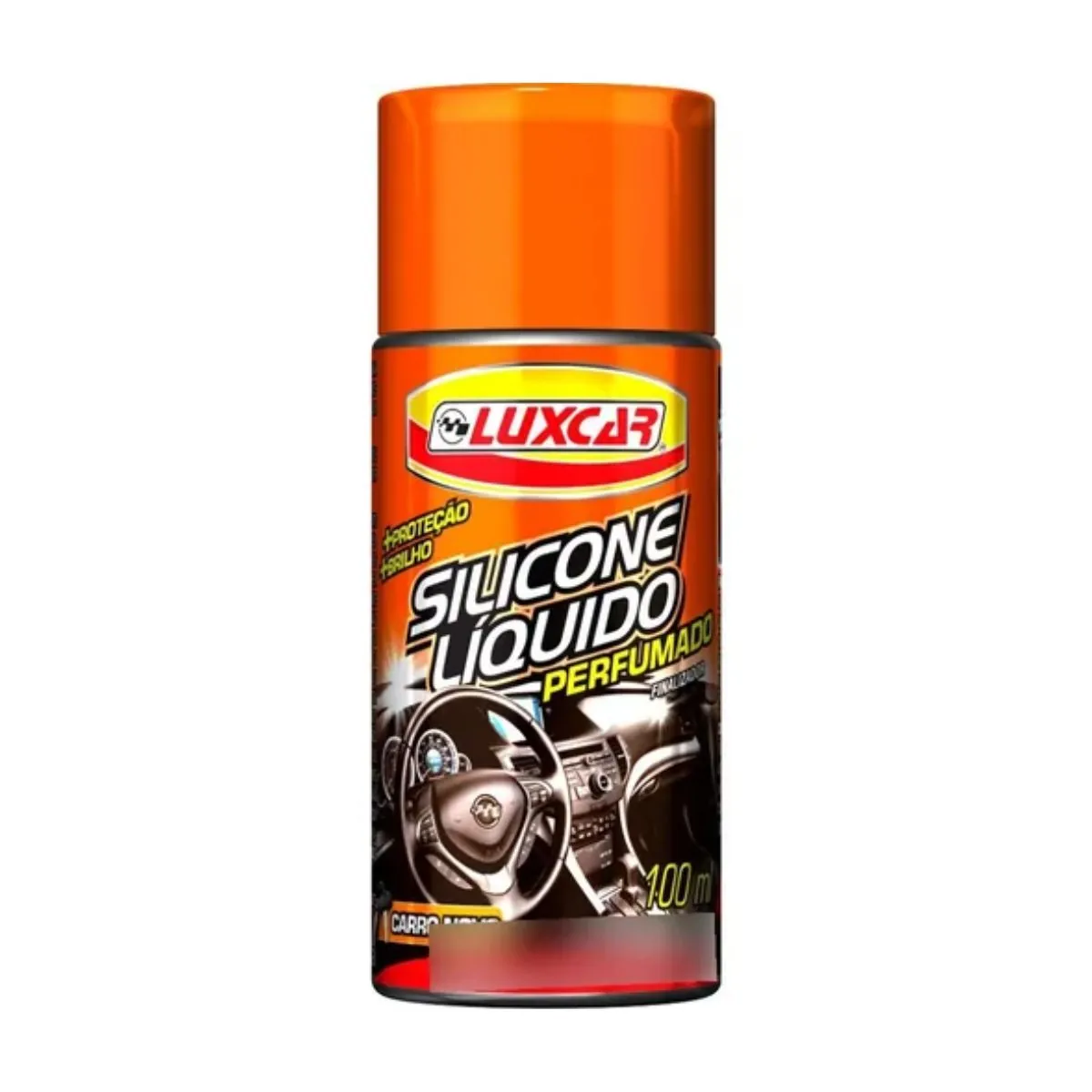 Silicone Líquido Perfumado Carro Novo Luxcar 100 ml