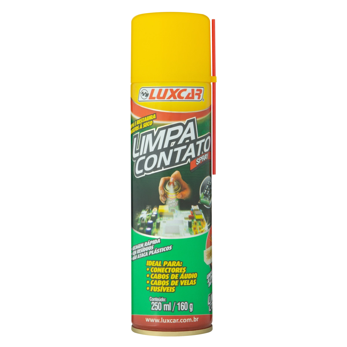 Limpa Contato Spray Luxcar Frasco 250ml
