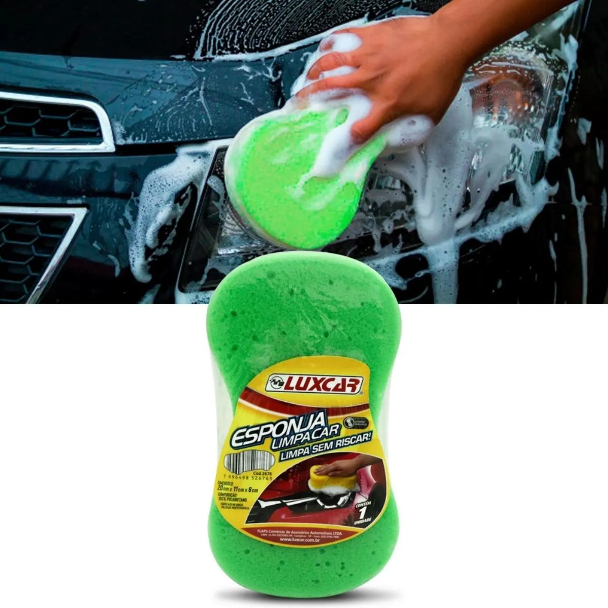 Esponja Limpa Car Luxcar
