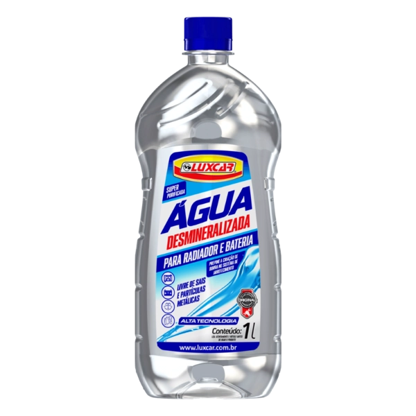 Agua Desmineralizada Luxcar 1l