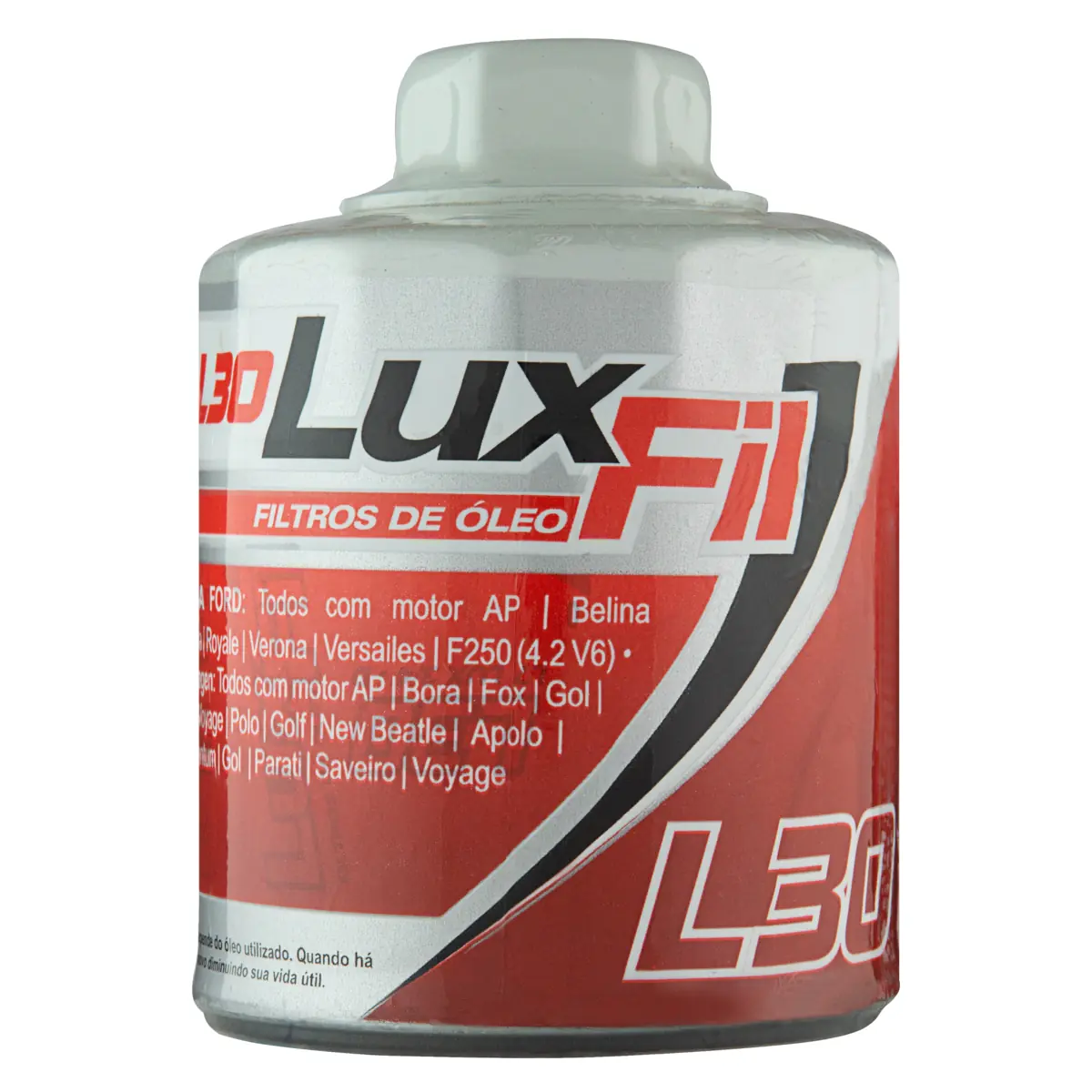 Filtro De óleo L30 Luxcar Luxfil Pote
