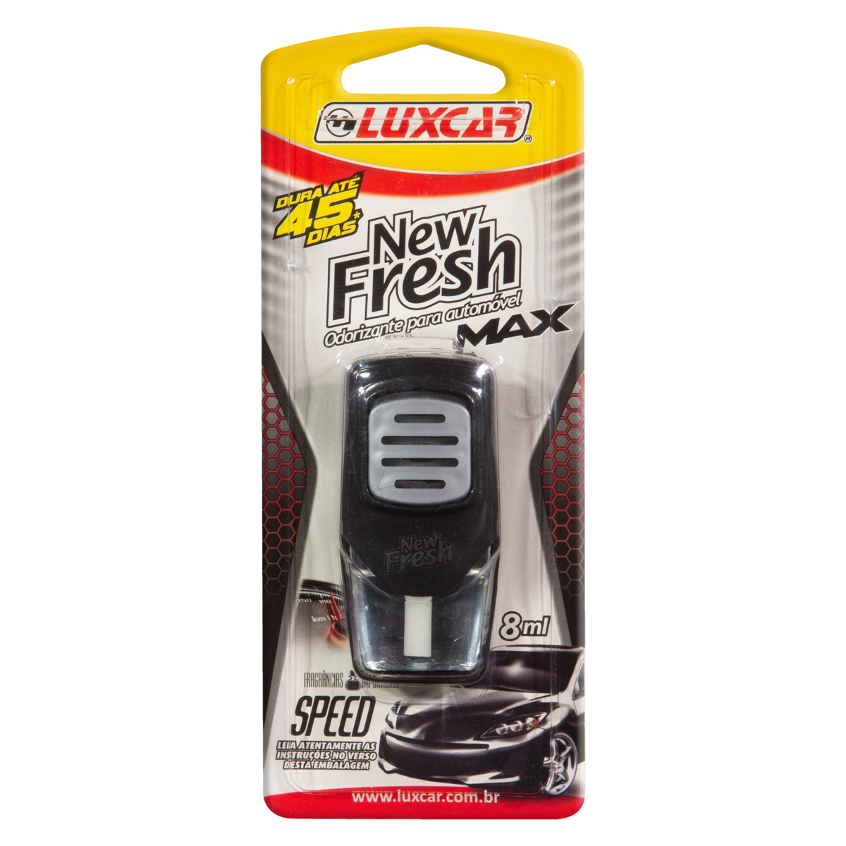 Odorizador Automotivo Speed Luxcar New Fresh Max Blister 8ml