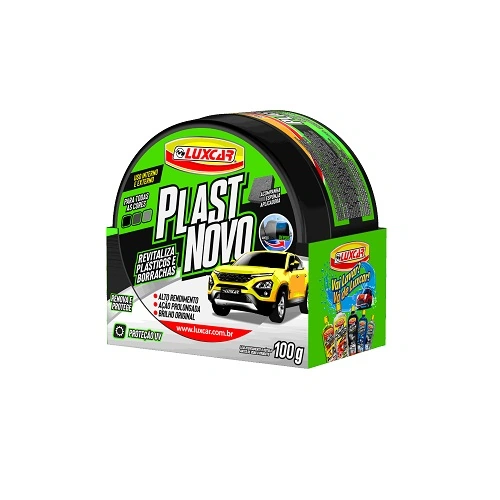 Renovador de Plástico e Borrachas LUXCAR 100g
