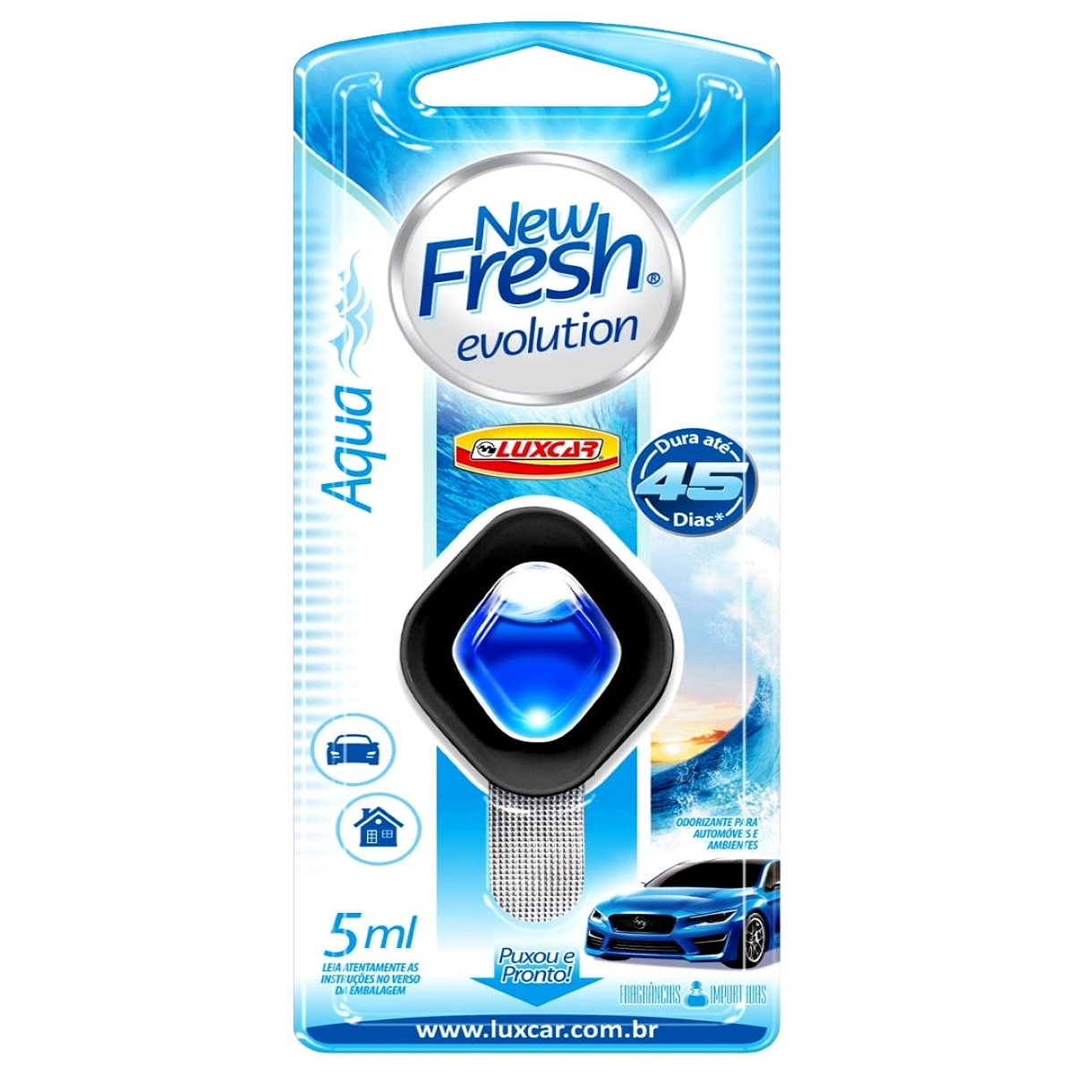 Odorizante Luxcar New Fresh Evolution 6ml Aqua