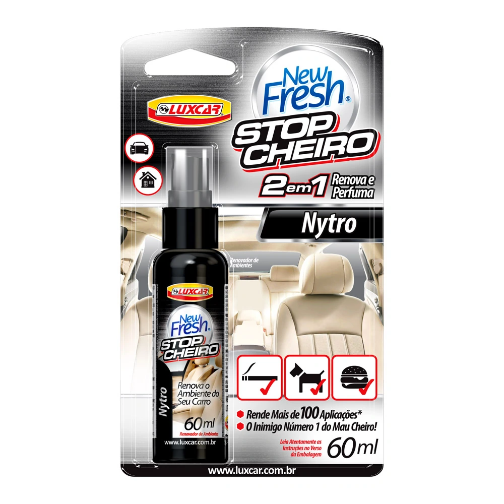 Odor Luxcar Stop Cheiro New Fresh Nytro 60ml