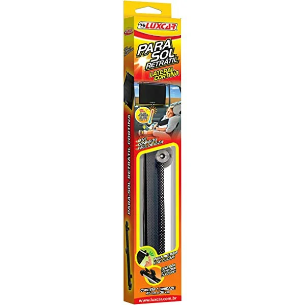Para Sol Retratil Luxcar 45x36cm