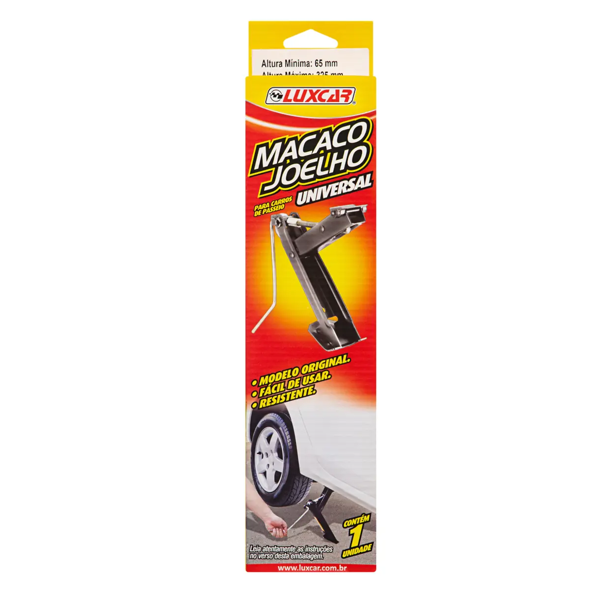 Macaco Joelho Universal Luxcar Caixa