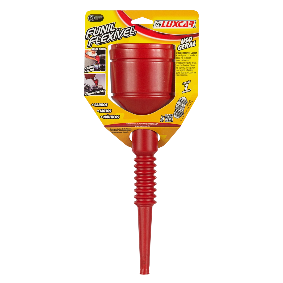 Funil Multiuso Flexível Luxcar