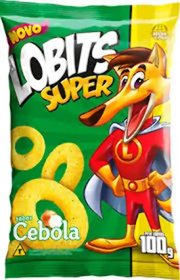 Salgadinho Lobits 100g Cebola