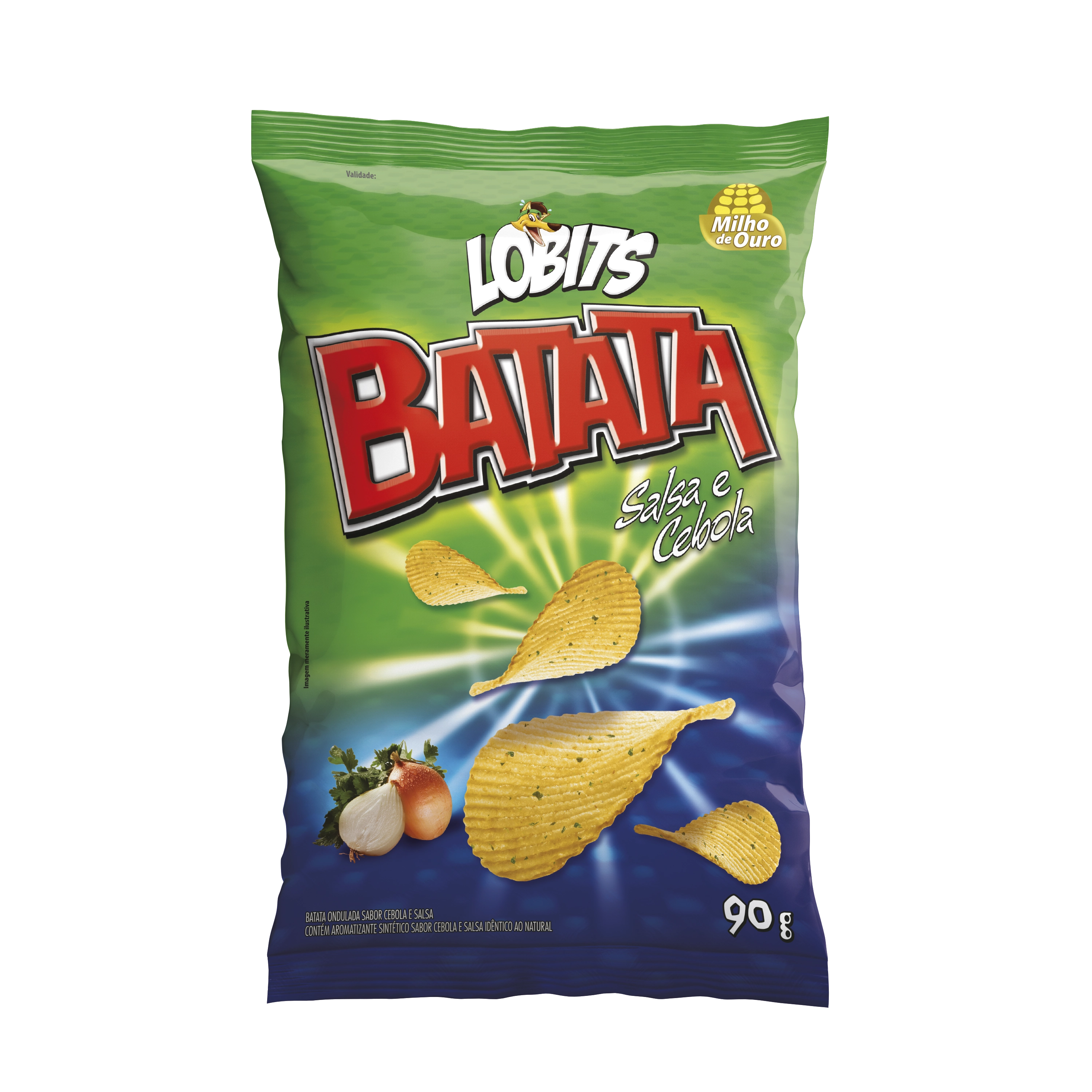Batata Ond Lobits Salsa E Cebola 90g