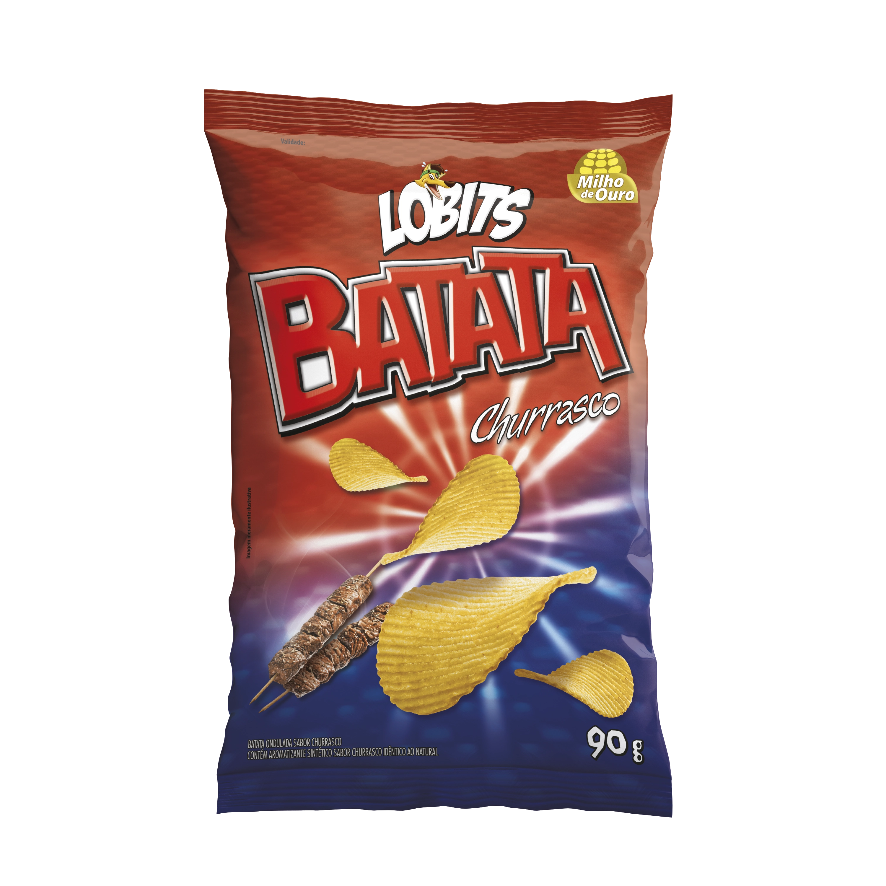 Batata Frita Lobits Churrasco 90g