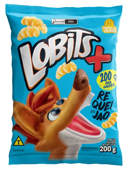 Salg. Milho Lobits 200g Requeijao
