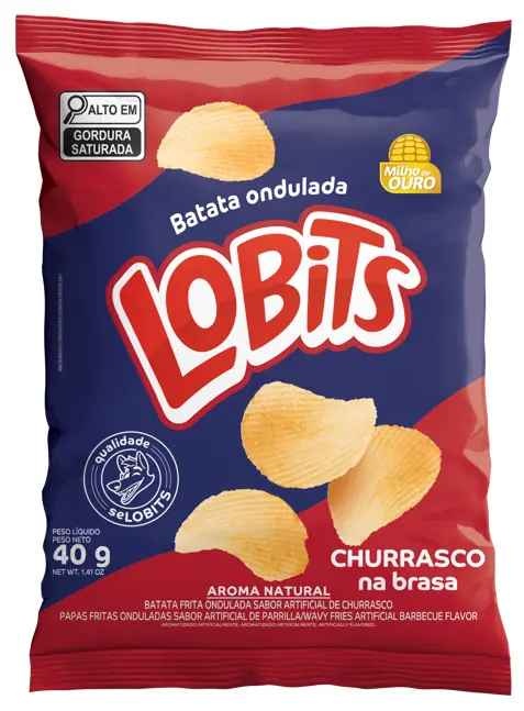 Batata Friks Ondulada Churrasco 40g