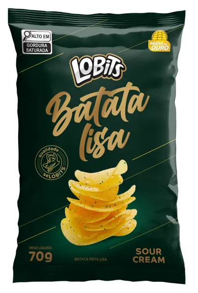 Batata Frita Lobits Lisa Sour Cream 70g