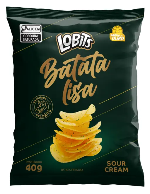 Batata Lobits Lisa Sour Cream 40g