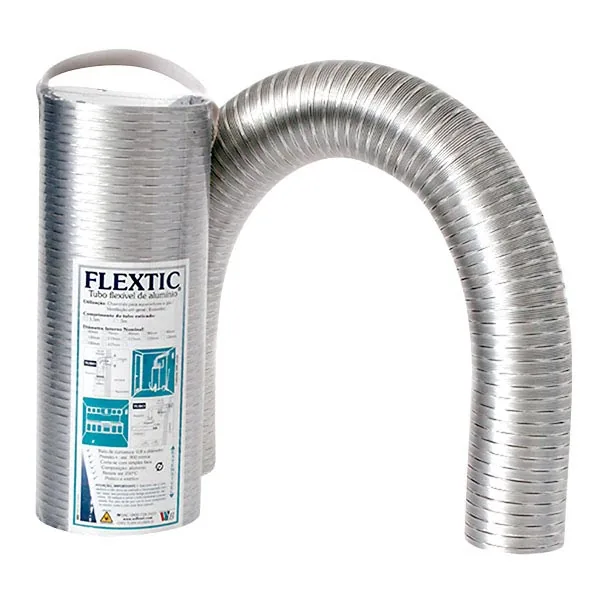 Tubo Flextic para Aquecedor a Gás 120mm 3m Westaflex