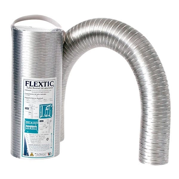 Tubo Flextic para Aquecedor a Gás 76mm 3m Westaflex