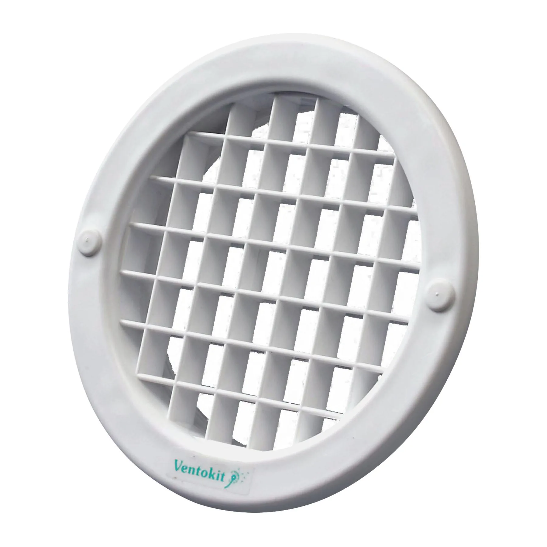 Grade de Ventilação 10cm Circular Branco Westaflex