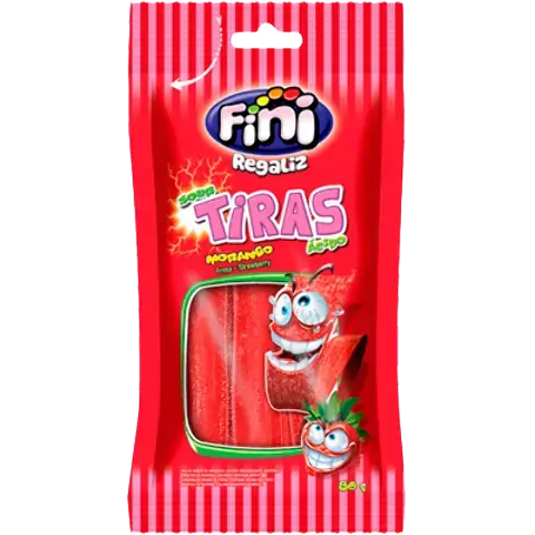 Fini Tubes Morango Citrico 12x80g