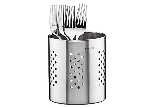 Porta Talher Inox Brinox Suporte Organizador Talheres Casa